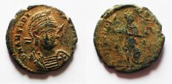 Ancient Coins - ARCADIUS AE 3 . ORIGINAL DESERT PATINA