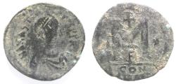 Ancient Coins - BYZANTINE. ANASTASIUS AE FOLLIS