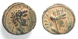 Ancient Coins - DECAPOLIS. GADARA.CLAUDIUS AE 16