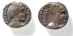 Ancient Coins - Arabia. Nabataean Kings. Rabbel II (AD 70/1-105/6) AR sela’ (13mm,3.50g). Petra mint. Struck in regnal year 5 (AD 74/5).