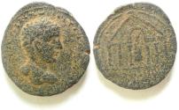 Ancient Coins - Roman Provincial. Syria, Decapolis. Dium under Elagabalus, AD 218-222. AE 25 , Very rare!!!