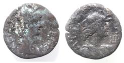 Ancient Coins - EGYPT, Alexandria. NERO SILVER TETRADRACHM.