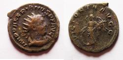 Ancient Coins - Valerian I, 253 - 260 AD, Silver Antoninianus