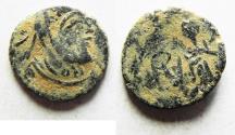 Ancient Coins - BARBARIC IMITATION OF A ROMAN AE 4