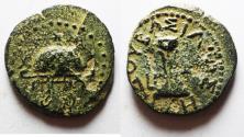 Ancient Coins - Judaea. Herod the Great . 37 - 4 BC. AE 8 Prutot.