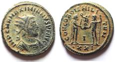Ancient Coins - MAXIMIANUS AE FOLLIS.