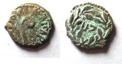 Ancient Coins - CLEAR DATE: JUDAEA, Procurators. Pontius Pilate. 26-36 CE. Æ Prutah