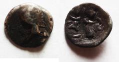 Ancient Coins - Kings of Persis. 2nd century BC. AR Obol