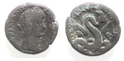 Ancient Coins - EGYPT, Alexandria. NERO SILVER TETRADRACHM.
