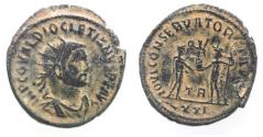 Ancient Coins - AS FOUND: DIOCLETIAN AE ANTONINIANUS