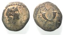 Ancient Coins - DECAPOLIS. GADARA. NERO AE 19