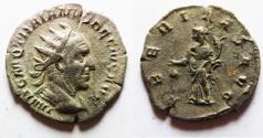 Ancient Coins - ROMAN IMPERIAL. Trajan Decius (AD 249-251). AR antoninianus (21mm, 2.09g). Rome mint, 4th emission, AD 250.