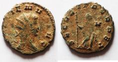 Ancient Coins - As Found:	Gallienus. Billon Antoninianus