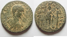 Ancient Coins - PHOENICIA , TYRE , Elagabalus, 218-222 , Æ 27