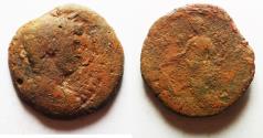 Ancient Coins - EGYPT. ALEXANDRIA. HADRIAN AE DIOBOL
