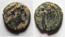 Ancient Coins - AS FOUND: SELEUKID KINGS of SYRIA. Demetrios III AE 18