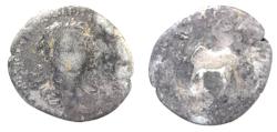 Ancient Coins - ARABIA. PETRA OR BOSTRA. TRAJAN SILVER DRACHM. CAMEL