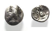 Ancient Coins - Kings of Persis. 2nd century BC. AR Obol