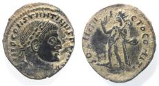 Ancient Coins - AS FOUND: CONSTANTINE I AE FOLLIS