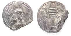 Ancient Coins - SASANIAN KINGS. Vahr?m (Bahram) I. AD 273-276. AR Drachm