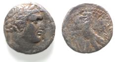 Ancient Coins - CRUCIFIXION YEAR- TEMPLE TAX COIN: Phoenicia. Tyre. AR half shekel (20mm, 6.25g). Dated civic era year 159 (AD 33/4).