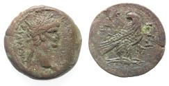 Ancient Coins - Egypt. Alexandria under Claudius. AE diobol (26mm, 11.07g). Struck in regnal year 13 (AD 52/3).