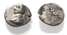 Ancient Coins - KINGS OF PARTHIA. Parthian Kingdom. SILVER DRACHM .