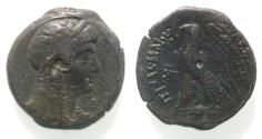 Ancient Coins - PTOLEMAIC KINGS of EGYPT. Ptolemy V or Ptolemy VI. 204-180 BC or 180-145 BC. Æ.