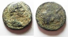 Ancient Coins - AS FOUND: JUDAEA, Neapolis. Antoninus Pius. AD 138-161. Æ 32mm