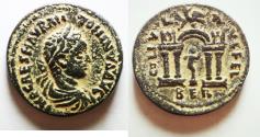 Ancient Coins - ROMAN PROVINCIAL. Phoenicia. Berytus under Elagabalus (AD 218-222). AE 30mm, 20.18g.