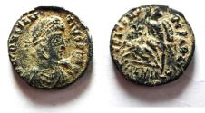 Ancient Coins - ORIGINAL DESERT PATINA. CONSTANTIUS II AE 3