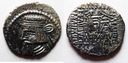 Ancient Coins - KINGS OF PARTHIA. Parthian Kingdom. SILVER DRACHM .