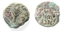 Ancient Coins - as found: JUDAEA. Porcius Festus Procurator under Nero AE Prutah. 58/59 C.E.