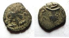 Ancient Coins - Judaea. Jewish War. First Revolt. AE Prutah. Year 2. 67/68 C.E.