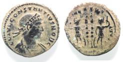 Ancient Coins - CONSTANTIUS II AE 3 . NICE AS FOUND