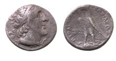 Ancient Coins - Ptolemaic Kingdom. Ptolemy II Philadelphos (282-246 BC). AR tetradrachm (27mm, 13.83g). Alexandria mint. Struck c. 282 BC.