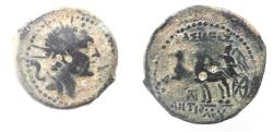 Ancient Coins - SELEUKID KINGDOM. ANTIOCHUS IV AE 19. AKE MINT
