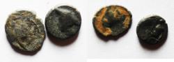 Ancient Coins - LOT OF TWO: CILICIA AR OBOLS. 3RD CENTURY B.C