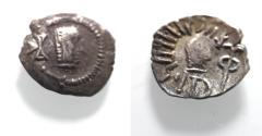 Ancient Coins - ARABIA, Southern. Himyar.. Circa AD 2nd Century. AR Drachm