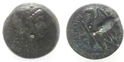 Ancient Coins - PTOLEMAIC KINGS of EGYPT. Ptolemy V or Ptolemy VI. 204-180 BC or 180-145 BC. Æ.