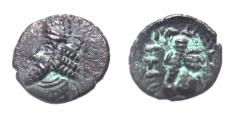 Ancient Coins - Kings of Persis. 2nd century BC. AR Obol