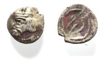 Ancient Coins - Kings of Persis. 2nd century BC. AR Obol