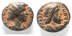 Ancient Coins - DECAPOLIS. GADARA. FAUSTINA II AE 19