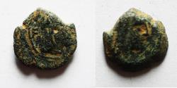 Ancient Coins - NABATAEAN . SYLLAUES , ONLY RULED SIX MONTHS. AE 12