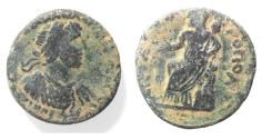 Ancient Coins - Decapolis. Petra. Hadrian. AD 117-138. ae 24
