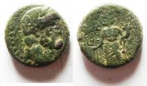 Ancient Coins - PHOENICIA, Dora. Pseudo-autonomous issue. temp. Nero, AD 54-68. Æ 20