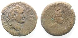 Ancient Coins - EGYPT, Alexandria. Vespasian. AD 69-79. Æ Diobol