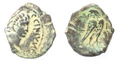 Ancient Coins - EGYPT. ALEXANDRIA. NERO AE DIOBOL