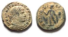 Ancient Coins - ORIGINAL DESERT PATINA: CONSTANTINE I AE FOLLIS.