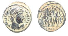 Ancient Coins - CONSTANTINE I AE 3 . AS FOUND